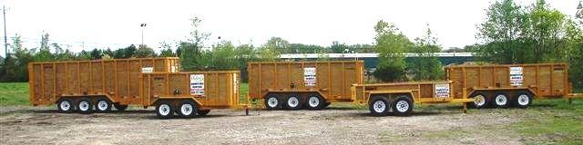 Michigan Dumpster Rental, Property Services, Rubber Wheel Dumpster